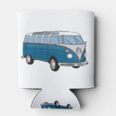 Groovy Hippy Van Blikjeskoeler (Achterkant)