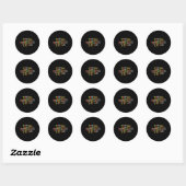 Groovy Historic Preservation is mijn vibe Sticker (Vel)