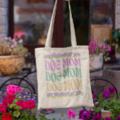 Groovy Hond Moeder Hond Mama Canvas Tote Bag