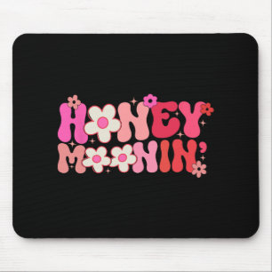 Groovy Honeymoonin Bruid Bruidsfeest Naar Honeymoo Muismat