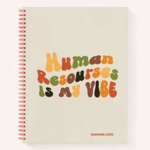 Groovy Human Resources is mijn vibe, HR Notitieboek