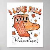 Groovy I Fall Prevention Fall Pt Physical Therapy  Poster (Voorkant)