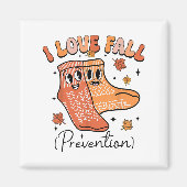 Groovy I Herfst Prevention Herfst PT fysiotherapie Magneet (Voorkant)