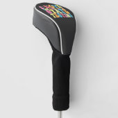 Groovy I Love the last Day of State Testing Test Golfheadcover (Schuin)