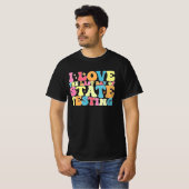 Groovy I Love the last Day of State Testing Test T-shirt (Voorkant volledig)