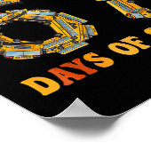 Groovy I Survived 67 Days Of School Funny 67 Meme  Poster (Hoek)