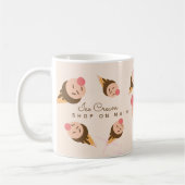 Groovy Ice Cream Cone Business Koffiemok (Links)