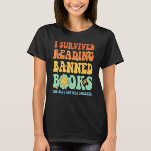 Groovy Ik heb het overleefd om verboden boeken te  T-shirt