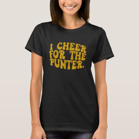 Groovy, ik vraag om de Punter T-shirt (Voorkant)