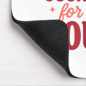 Groovy I'm A Sucker For You Retro Heart Candy Vale Muismat (Hoek)