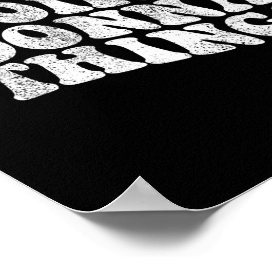 Groovy Im Donna Doing Donna Dingen Grappige Moeder Poster (Hoek)