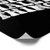 Groovy Im Haley Doing Haley Dingen Grappig Moeder' Poster (Hoek)