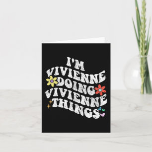 Groovy im Vivienne Doing Vivienne Dingen Grappig Kaart
