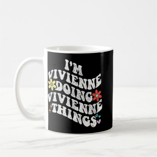 Groovy im Vivienne Doing Vivienne Dingen Grappig Koffiemok (Links)
