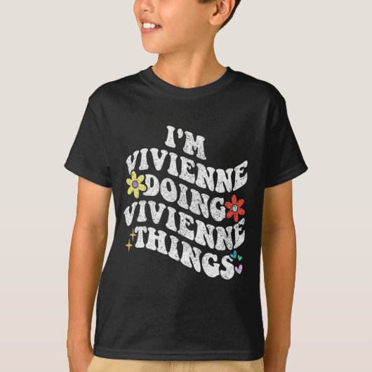 Groovy im Vivienne Doing Vivienne Dingen Grappig T-shirt (Voorkant)