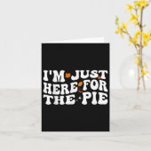 Groovy IM voor de Pie Herfst Thanksgiving Kaart (Gele Bloem)