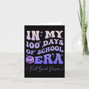 Groovy in mijn 100 dagen van school tijdperk eerst kaart