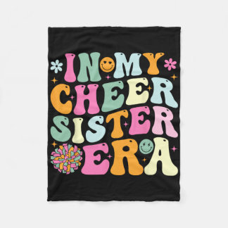 Groovy in mijn Cheer Zus Era Cheerleading _1 Fleece Deken