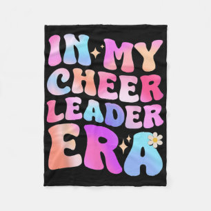 Groovy in mijn cheerleader tijdperk Cheerleader Ch Fleece Deken