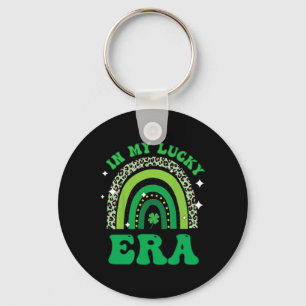 Groovy In Mijn Gelukkige Tijdperk St Patricks Dag Sleutelhanger