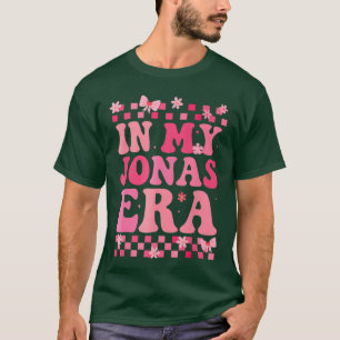 Groovy in mijn Jonas-tijd grappig Jonas-hart voor T-shirt