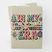 Groovy in mijn kerst tijdperk Grappige leraar Inpakpapier Vel (In situ)