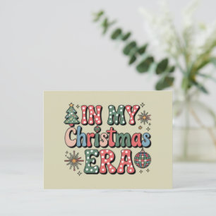 Groovy in mijn kersttijd grappige leraar feestdagenkaart