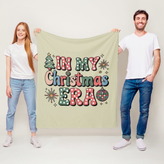 Groovy in mijn kersttijd grappige leraar fleece deken (In situ)