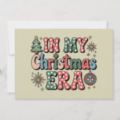 Groovy in mijn kersttijd grappige leraar kaart (Voorkant)