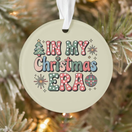 Groovy in mijn kersttijd grappige leraar ornament (Boom)