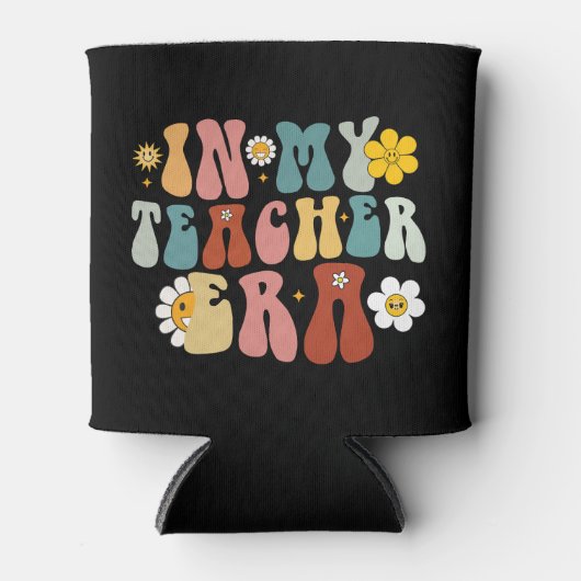 Groovy in mijn lerarentijdperk terug naar school l blikjeskoeler (Voorkant)