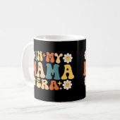 Groovy in mijn mama tijdperk Moederdag Koffiemok (Voorkant links)