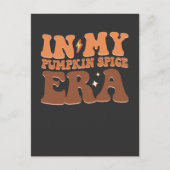 Groovy In Mijn Pompoen Spice Era Herfst Halloween Uitnodiging Briefkaart (Voorkant)