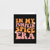 Groovy In Mijn Pompoen Spice Era Pompoen Spice Her Kaart (Voorkant)