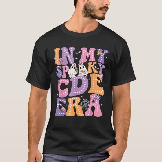 Groovy in mijn spookachtige CODE-tijdperk Ghost Nu T-shirt (Voorkant)