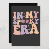 Groovy In Mijn Spooky Era Herfst Halloween Ghost R Kaart (Voorkant / Achterkant)