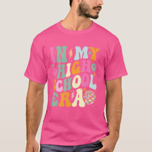 Groovy in mijn tijd op de middelbare school Terug T-shirt