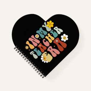 Groovy in mijn tijdperk als leraar Terug naar scho Notitieboek