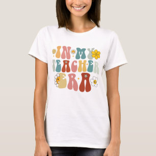 Groovy in mijn tijdperk als leraar Terug naar scho T-shirt