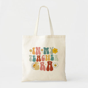 Groovy in mijn tijdperk als leraar Terug naar scho Tote Bag