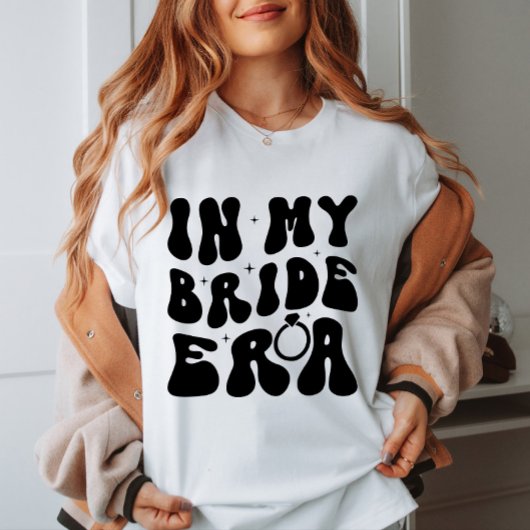 Groovy In My Bride Era T-shirt