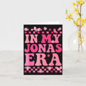 Groovy In My Jonas Era Funny Jonas Heart For Men W Kaart (Gele Bloem)