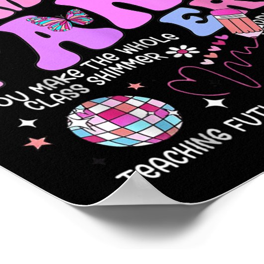 Groovy In My Para Era  Paraprofessional Par Poster (Hoek)