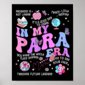 Groovy In My Para Era  Paraprofessional Par Poster (Voorkant)