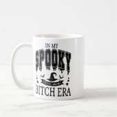 Groovy In My Spooky Era Skeleton Hand Halloween Koffiemok (Links)