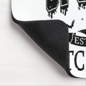 Groovy In My Spooky Era Skeleton Hand Halloween Muismat (Hoek)