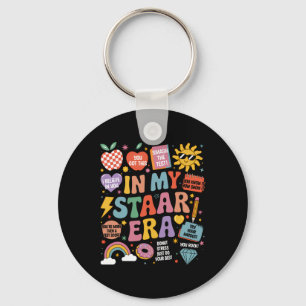 Groovy In My Star Era Leraar Rock De Test Test D Sleutelhanger