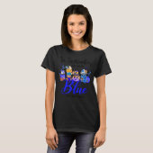 Groovy in september Draag we Blue Hydrocephalus Aw T-shirt (Voorkant volledig)