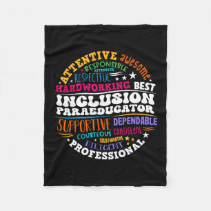 Groovy Inclusion Paraeducator - Speciaal Onderwijs Fleece Deken