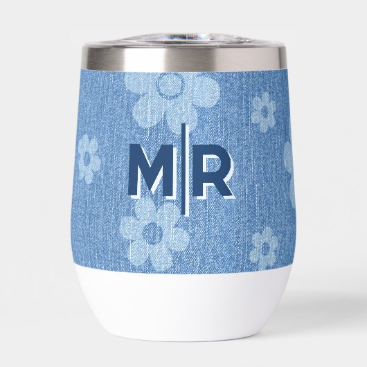 Groovy Indigo Bloom (Voorkant)